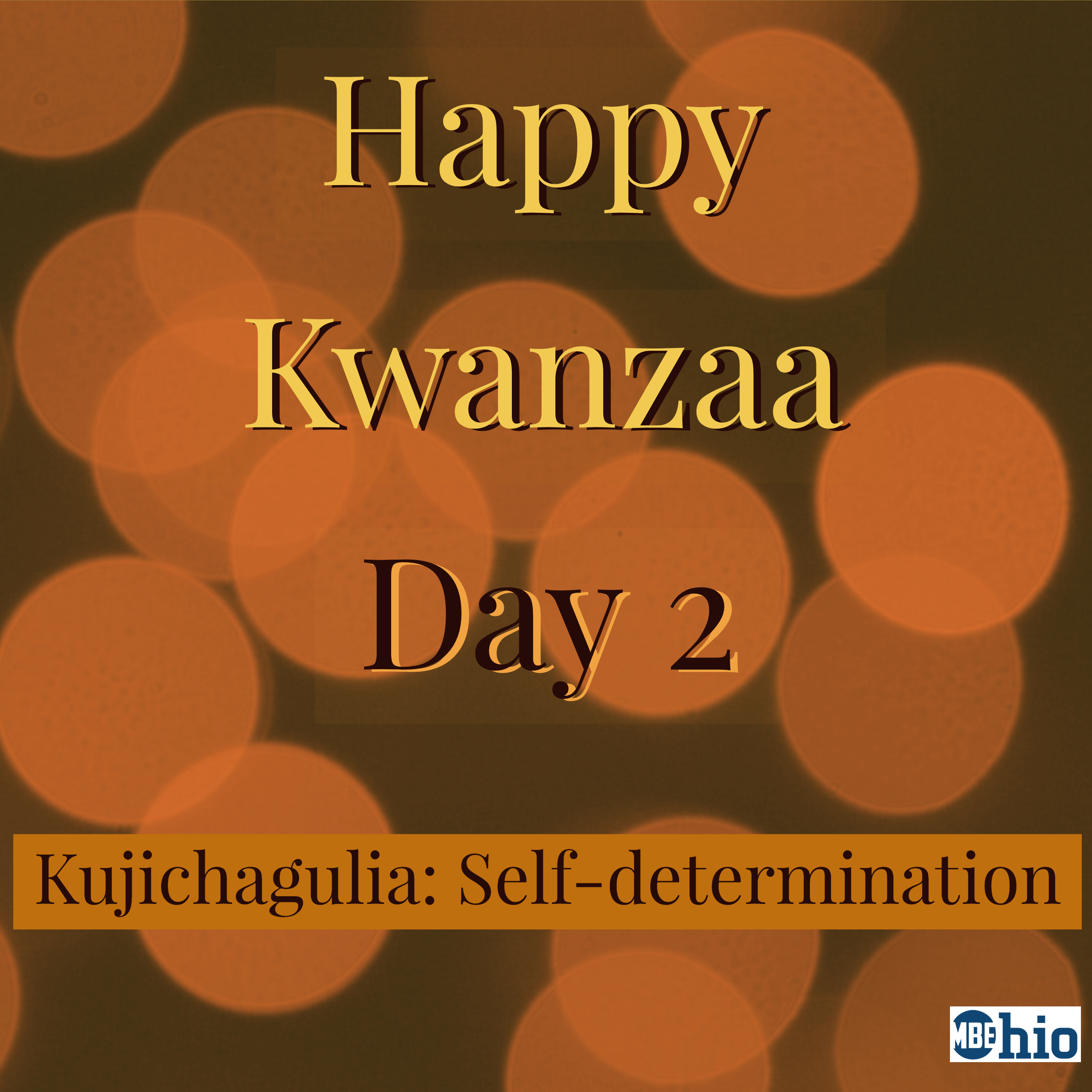 Happy Kwanzaa Day 2 OhioMBE