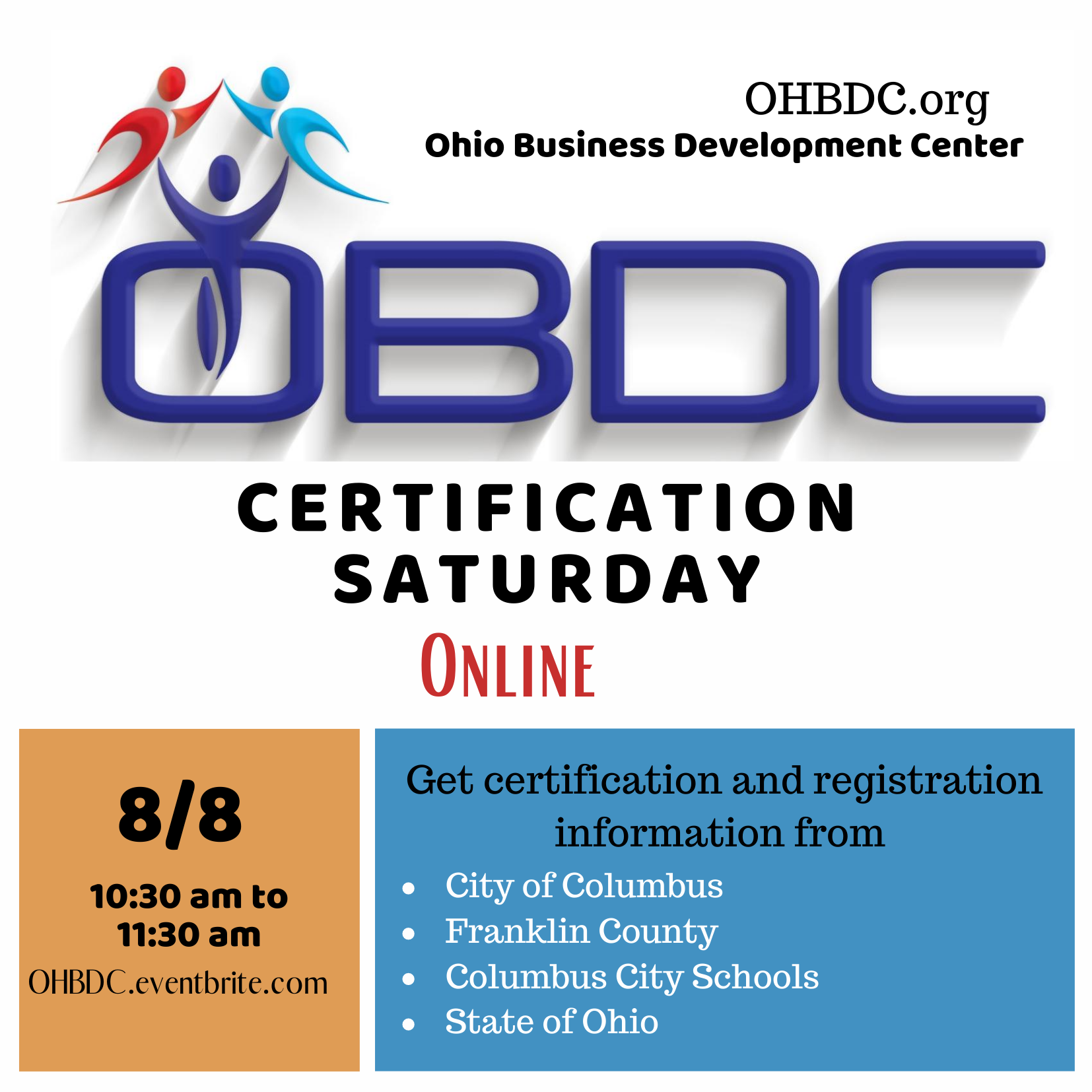 Now is the time to get MBE or WBE Certification with the City of